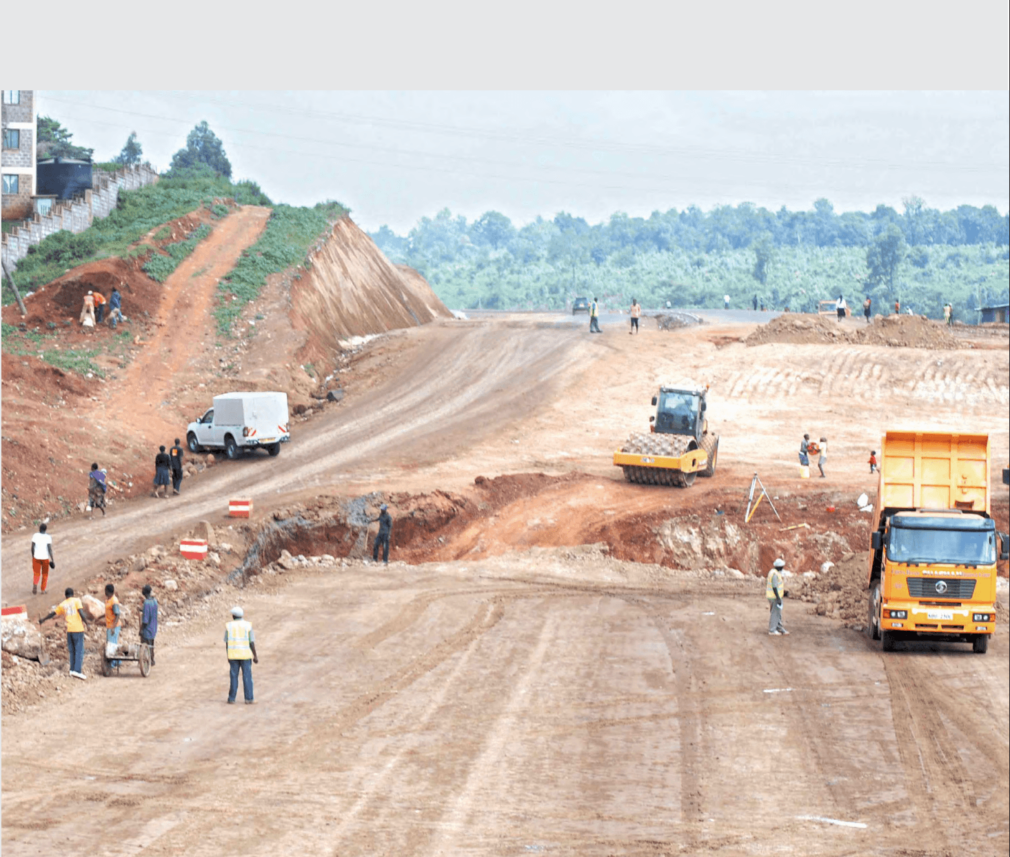 Road construction and earthworks